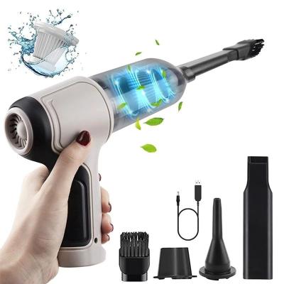 China New China-chic Car 120W Cordless 3 in 1 Cordless Blowable Vacuum Handheld Auto Home and Car Mini Car Vacuum Cleaner Rechargeable Dual Use for sale