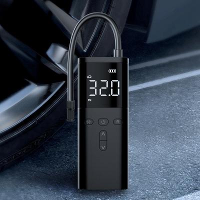 China Mini Wireless Portable Car Tire Tire Inflator Motorcycle Scooter Bike Bicycle Tire Inflator with Electric Rechargeable Car Portable Air Compressor CE ROHS for sale