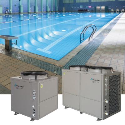 China Swimming Pool Outdoor Heat Pump With Titanium Heat Exchanger , High COP Outdoor Water Heater for sale