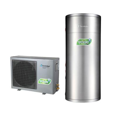 China Household Theodoor Home Machine X5 Series Split Water Heater By Air Source With CE ROHS Certificate 304 Stainless Steel Brushed Type for sale