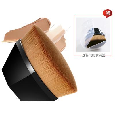 China Angular Blush High Quality Makeup Brushes High Density Seamless Foundation Brush BB Cream Brushes Loose Powder Professional Cosmetics Tools for sale