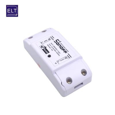 China Wholesale Price Sonoff Wifi Switch DIY Smart Home Automation Relay Module Base Work Wireless Remote Controller With Alex for sale