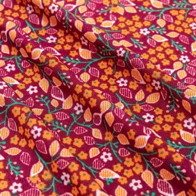 China Anti Pill Fashions Women 4-Way Stretch Breathable Spandex Jersey FDY Flower Printed Fabric For Dress for sale