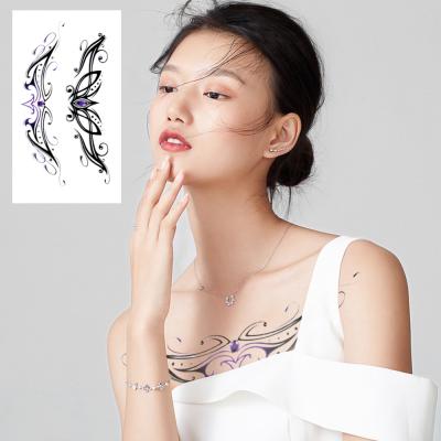 Cina New Design Temporary Stickers Cover Tattoo Body Paint Stencils Waterproof Tattoo Sticker Tattoo Sticker Paper in vendita