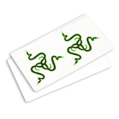 China Private Label Self Adhesive Pegatina Phone Logo Sticker Razer Laptop Waterproof Stickers en venta