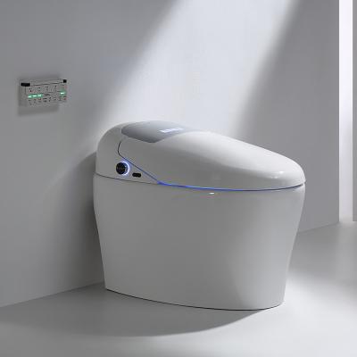 China Wholesale Automatic Operation Luxury Bathroom Toilet Ceramic Smart Bathroom Toilet CE Certificate for sale