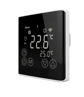 China C17 Modern Touch Screen HVAC Thermostat With Programmable Thermostat for sale