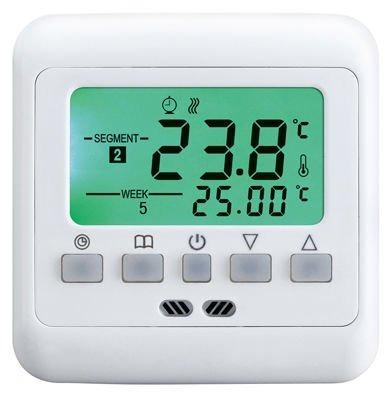 China Antiflaming PC C08 Heating Digital Thermostat Room Floor Thermostat for sale