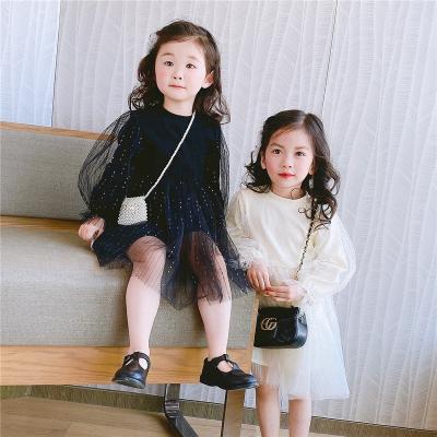 China New Breathable Lace Princess Dress For Girls Birthday Party Baby Elegant Dress Kids Girl's Princess Dresses for sale