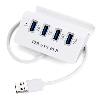 China Laptop. Smartphone 4 Port 2 in 1 with Micro Dock 4 HUB USB OTG HUB for Smart Phone and Computer USB for sale