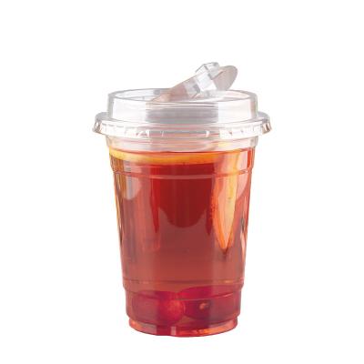 China 16oz/550ml Transparent Pet Mug 98mm For Cold Drink for sale