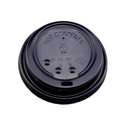 China Non Spill 78/90mm PP Paper Cup Lid Cover for sale