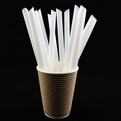 China CLASSIC customized 19/23CM eco-friendly pla straws degradable plastic pla straws for cold juice drinks for sale