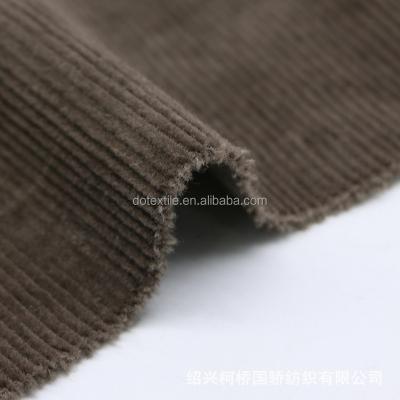 China Woven Stripes Corduroy Cotton Fabric Of Anti Pill, Organic, Sustainable, Stretch Feature for sale