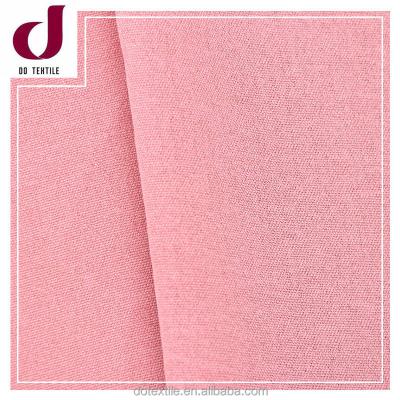 中国 Fashion style breathable and quick dry cloth plain woven polyester 180D 100% cey crepe fabric for dress 販売のため