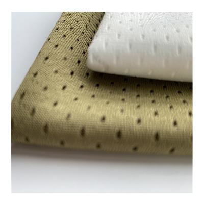 中国 100% Polyester Hole Mesh Fabric Lining Of Tear-Resistant, Stain Resistant, Stretch Feature 販売のため