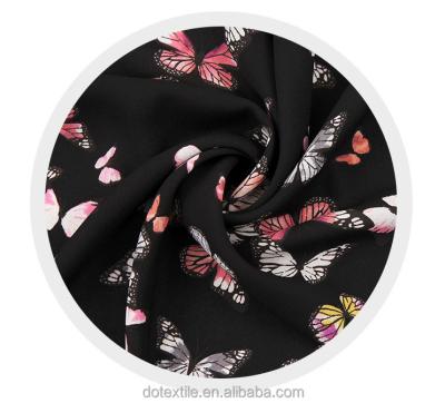 中国 DO-MXF-075A Printed Chiffon Fabric for Dress, Garment, Suit, Wedding and Sleepwear 販売のため