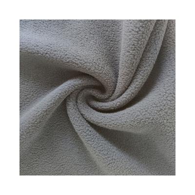 中国 100% Polyester 100D/144F Polar Fleece one side brushed and one side anti-pilling Fabric for Coat 販売のため