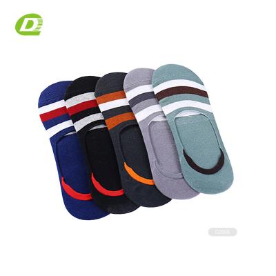 China DQ- C025 Sustainable Loafer Men's Invisible Socks For Men No Show Socks For Men for sale