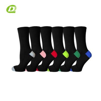 China DQ-B462 Viable Viable Colored Heel And Toe Socks for sale