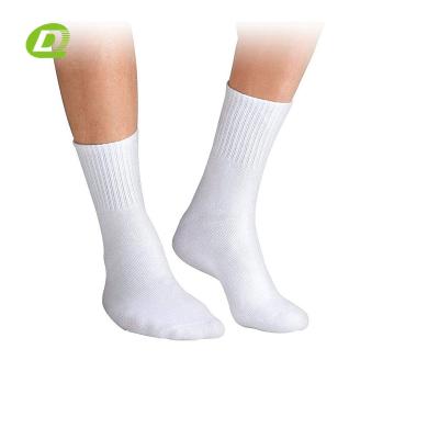 China DQ-B186 Viable Beautiful Women's White Socks For Sexy Teen Girls Wearing With In School White Women's Plain Socks for sale