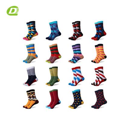 China DQ-B232 Good Quality Non Expensive 100 Percent Good Quality Cotton 100% Best Socks For Men And Socks Without Elastic for sale