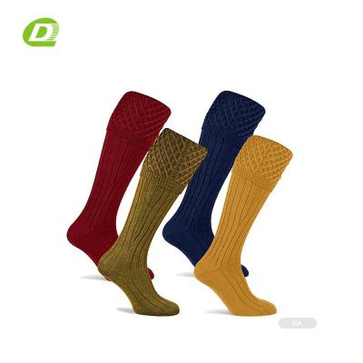 China DQ- F504 Viable Scottish Kilt Socks for sale