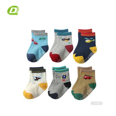 China DQ- I010 Sustainable Cotton Baby Socks Sustainable Socks Fancyed Baby Kids Socks for sale