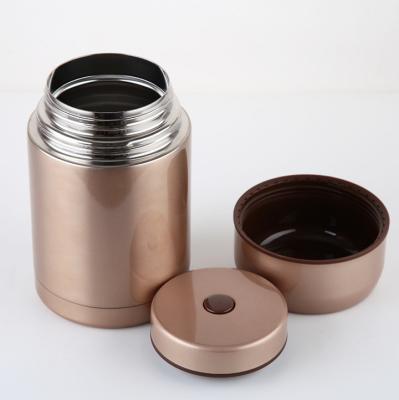 China All Dinner Storage Box Thermal Easy Wide Mouth Fill Food Container Thermal Vacuum Insulated Baby Food Jar for sale