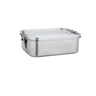 China Microwavable Snack Container Stainless Steel Lunch Boxes for sale