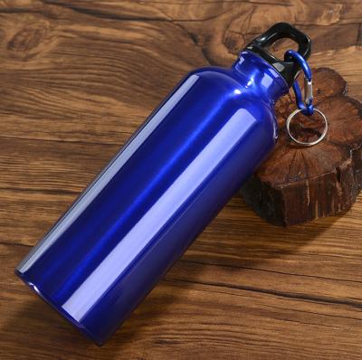 China Wholesale Aluminum Portable Low Price 600ml Sublimation Customized Blank Aluminum Sipper Water Bottle For Heat Press Printing for sale