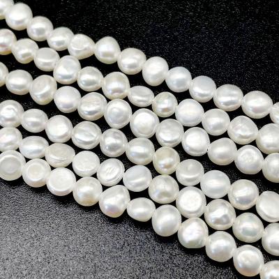 China High Quality Freshwater Baroque Freshwater Pearl Strands 5-6mm AAA Loose Grade for sale