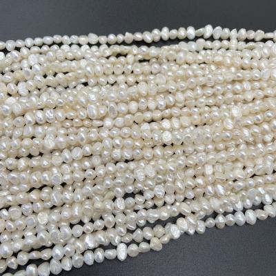 China Irregular Natural Freshwater Pearl Bead 6-7mm Loose Bead Strand 16