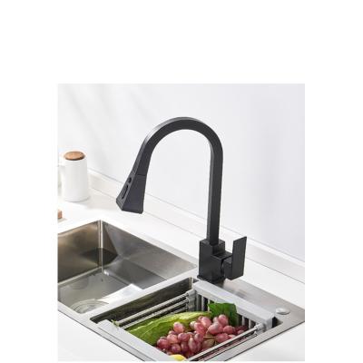 China Sense Faucets Wholesale 304 Stainless Steel Universal Reverse Kitchen Faucet Pull Out Drinking Sink Faucet for sale