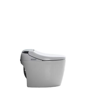 China Sanitary Ceramic Smart Toilet Bowl One Piece Automatic Operation Bidet Heated Ware Bidet Toilet for sale