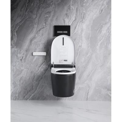 China Automatic Operation High Level Watermark Smart Toilet Bidet Hanging Toilet Watermark Smart Wall Hung Toilet for sale