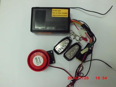 China Remote Starter Auto Alarm Systems High Power Siren Anti Interference Design for sale