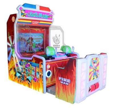 China Fire Man Coin Operated Shooting Games 2 Players With 42inch HD Display for sale