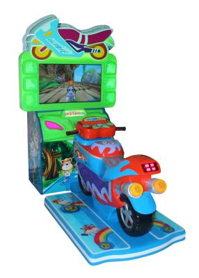 China Lucky Motor Video Arcade Machines FRP Material 3D Menu Optional Scenes And Roles for sale