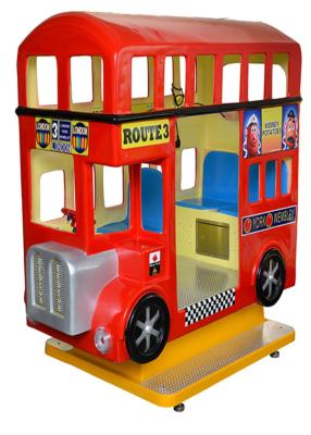 China London Bus Kids Arcade Rides Three Seats Colorful For 2-7 Years Old Children for sale