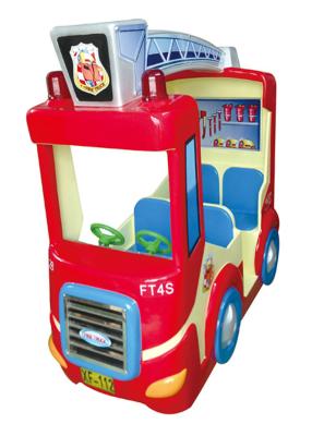 China Popular Coin Operated Amusement Rides Fighting Truck Shape Four Players Capacity for sale