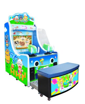 China Cartoon Character FEC Games Coin Operated Crazy Shooting Arcade Machine for sale