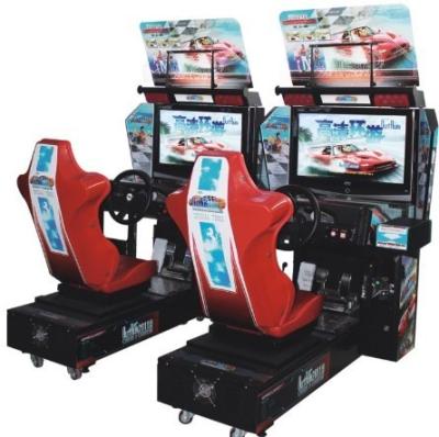 China Interesting Racing Game Simulator Machines With Dynamic Steering Wheel for sale