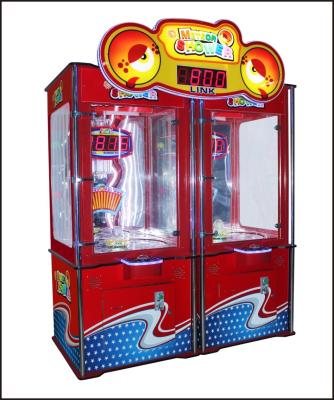 China Meter Shower Ticket Redemption Game Machine Red Color Two Players for sale