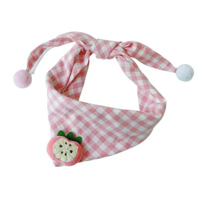 China HZW-10006 Fashion Baby Scarves Interesting Cheap Triangle Ball Kids Scarf for sale