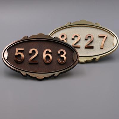 China Outdoor China Anniversary Customized Logo Sign House Name Street Historic Plate Engraved Solid Cast Bronze Plate Sign for sale