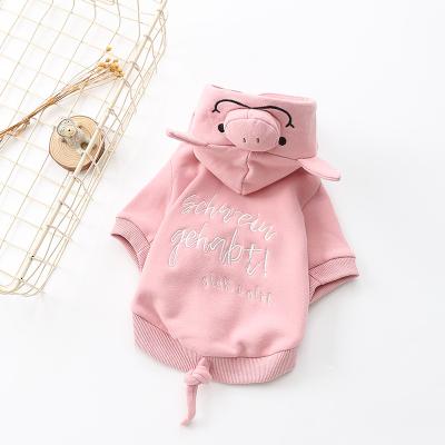 China Wholesale Custom Puppy Hoodie Two Legs Stocked Luxury Pet Dog Clothes For Dog Clothes for sale