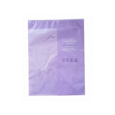 China Sustainable Low Price Recyclable Plastic Custom Apparel Toiletries Ziplock Bags For Packaging for sale