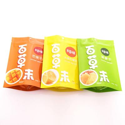 China Recyclable Food Grade Colorful Digital Printing Custom Resealable Plastic Packaging Bag For Food for sale