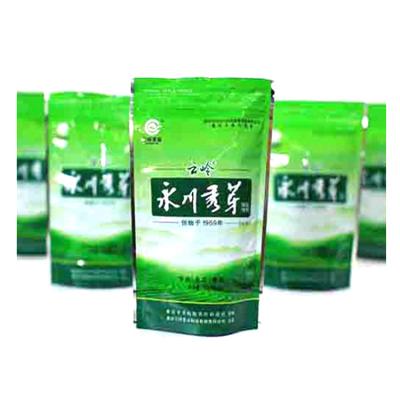 China Manufacturers Disposable Food Packaging Plastic Compound Bags Aluminum Self Supporting Tea Snack Bag for sale